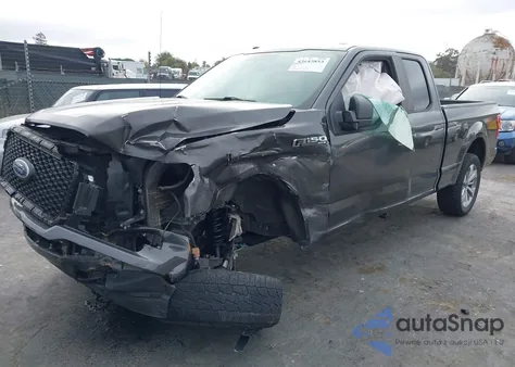 2018 Ford F-150 Xl из США, поврежденный, VIN 1FTEX1EP2JKC26835